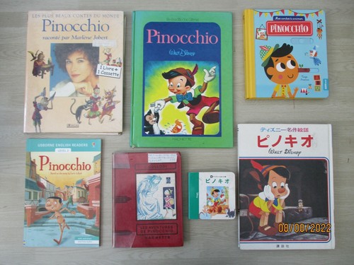 Pinocchio marionnettes lot 7 - marionnettes,,