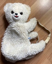 Vintage JOUETS BERGER Sac à dos Doudou Mascotte Lessive CAJOLINE Ours Publicité