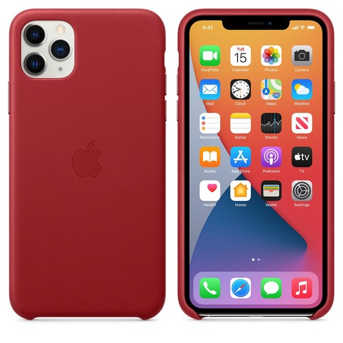 Coque cuir genuine apple - cuir,