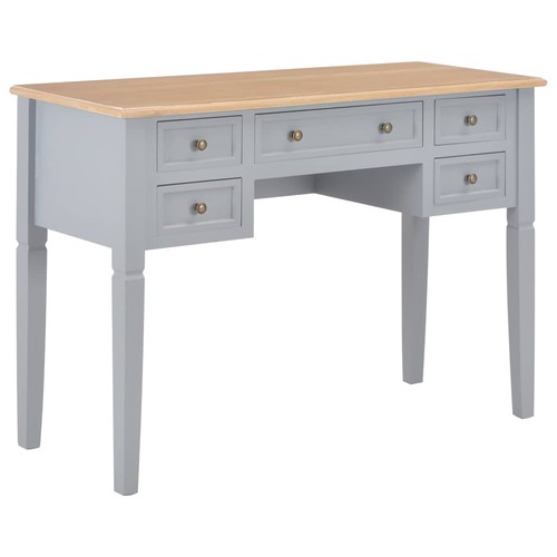 Bureau blanc tiroirs - blanc, à