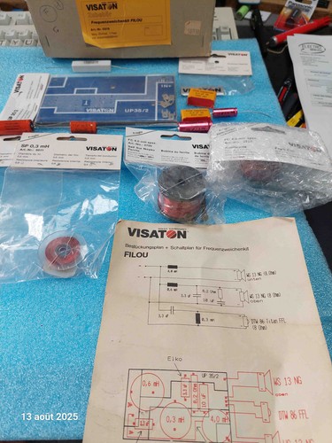 Pièces visaton provenant un - pièces,