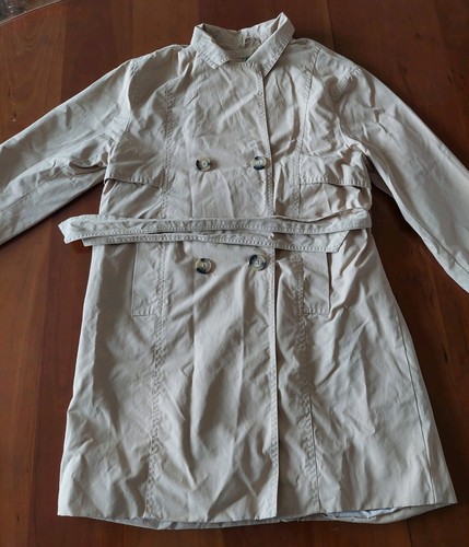 Zara trench fille beige long - zara,