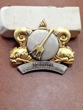 insigne Marine 3 ème groupe Plongeurs Démineurs  drago Paris