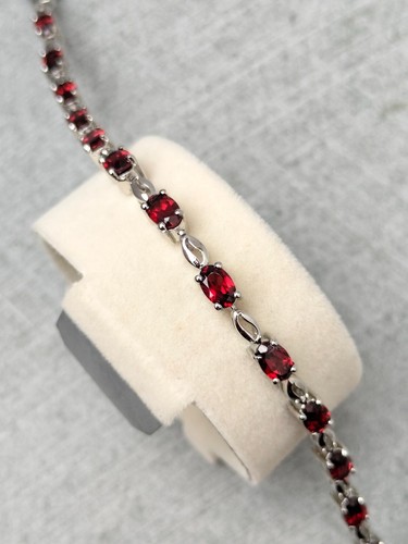 Bracelet grenat précieux - bracelet,