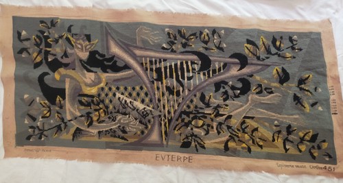 Ancien canevas fait euterpe - ancien,