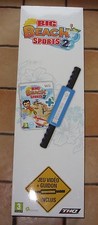 Rare !!! BIG BEACH SPORTS 2 : INDISPENSABLE. Coffret NEUF Jeu + Guidon. Wii