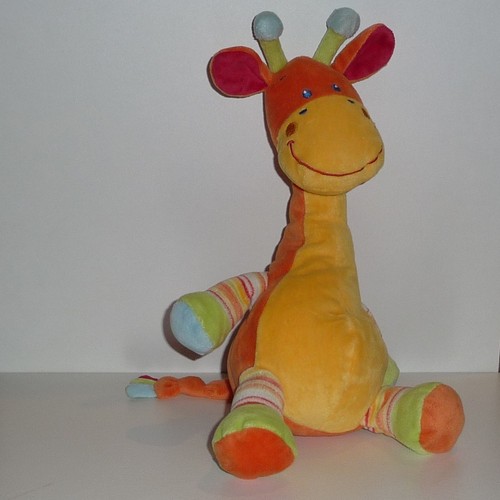 Doudou girafe mots enfants - girafe, d'enfants