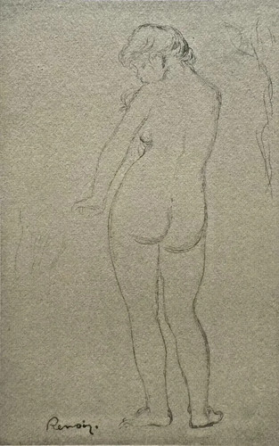 Auguste renoir modèle nue - auguste,