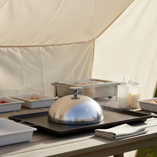 Cloche alimentaire acier - alimentaire,
