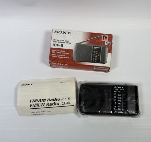 Sony icf fm radio - sony, icf-8