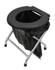 Toilettes mobiles pliables