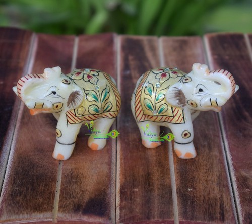 Paire figurines éléphant - figurines,
