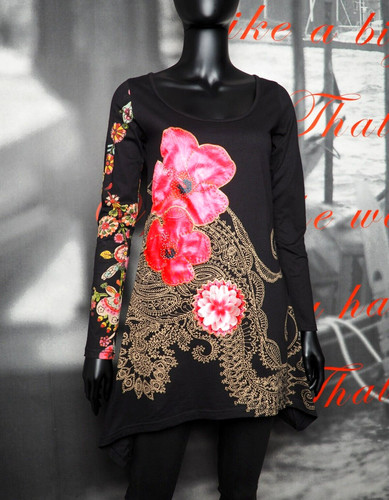 Chemisier tunique desigual - chemisier,