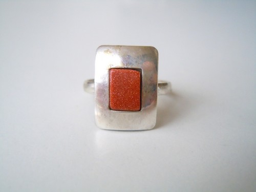 Bague argent sans tampon - bague, or