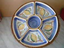 PLAT ROND X  6 RAMEQUINS