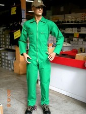 COMBINAISON TRAVAIL vert 100% coton Taille 1
