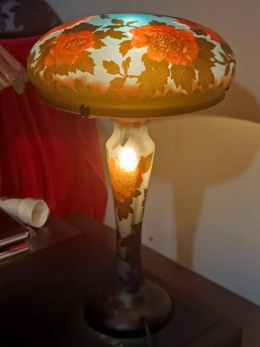 Big emile galle lamp usa - galle,