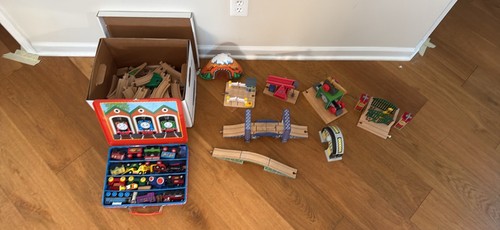 Brio wooden train track - brio, lot
