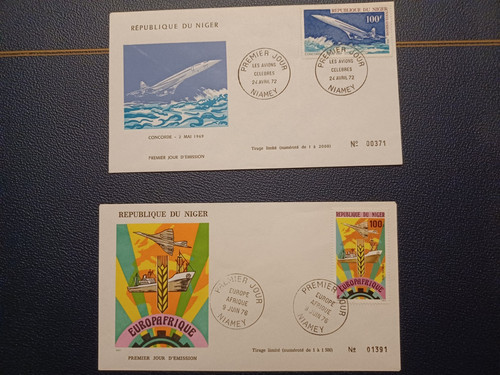 Enveloppes premier jour - premier,