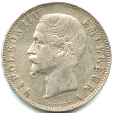 5 francs argent Napoléon III