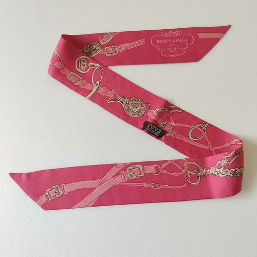 écharpe soie rose - en,