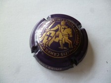 capsule de champagne TAITTINGER , violet et or, millésimé, N°116m, à saisir