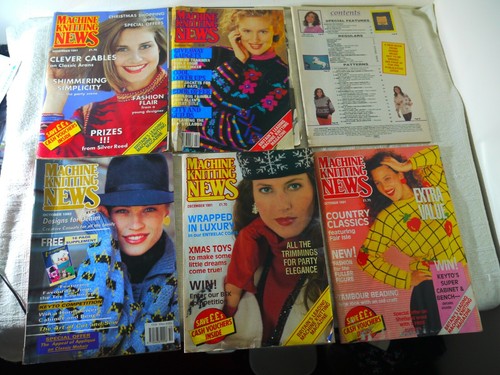 Vintage machine knitting news