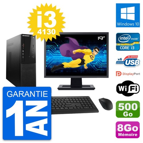 Lenovo s500 sff - lenovo, 19"