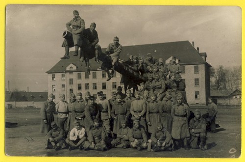 Carte photo militaires - carte,