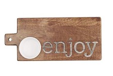 Mud Pie Enjoy Coupe Board avec