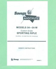 Savage Anschutz 54 & 54M