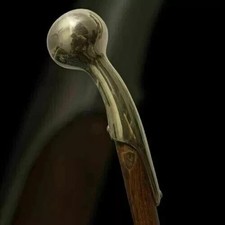 Poignée tête laiton bâton