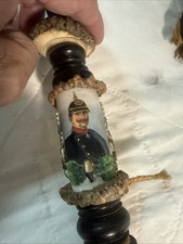 Très Grande Pipe De Réserviste Allemande Casque À Pointe 1903 Longueur 1 Mètre