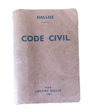 Ancien CODE CIVIL Dalloz 1951