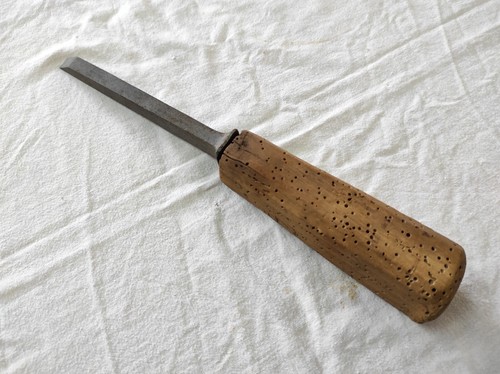 Ancien ciseau bois - ciseau, à