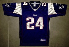 Maillot Reebok Patriots New England #24 Law NFL Super Bowl Foot US Shirt