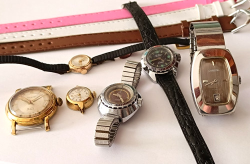 Lot montres mécaniques - 6,