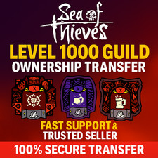 Sea of Thieves | Guild Transfer Level 1000 | Secure Ownership + Full Support