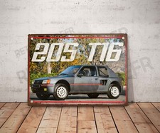 Plaque métal vintage peugeot