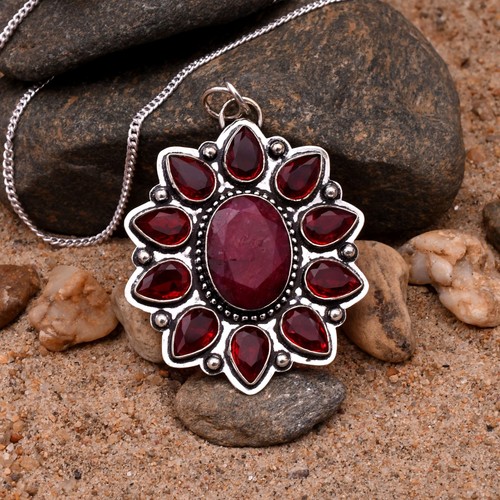 Pendentif fait main argent - pendentif,