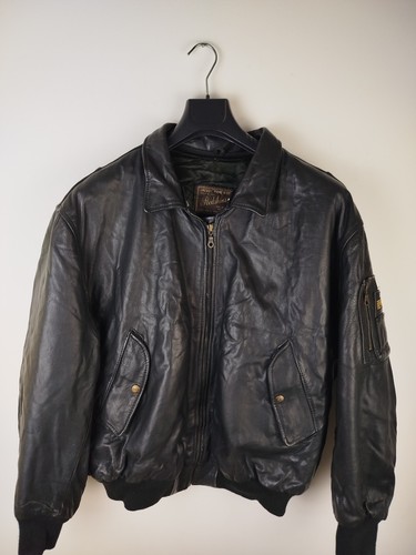 Blouson cuir vintage redskins - cuir,