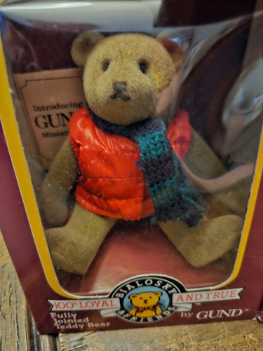 Gund jointed boy in red - gund,