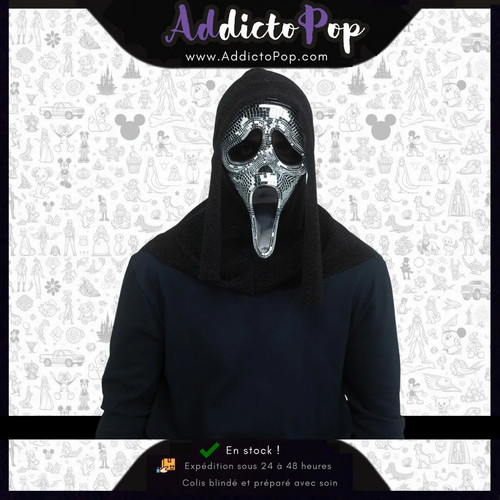 Ghost face mirror mask - mask, –