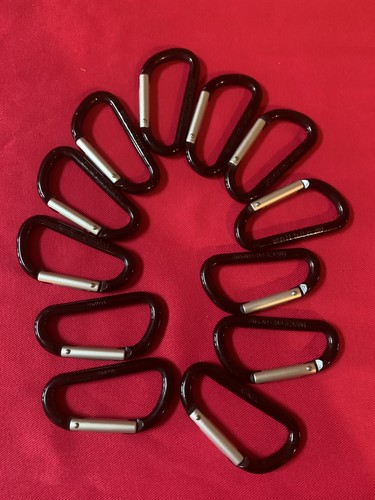Aluminum carabiner - 12, of