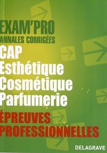 Epreuves professionnelles cap - epreuves,