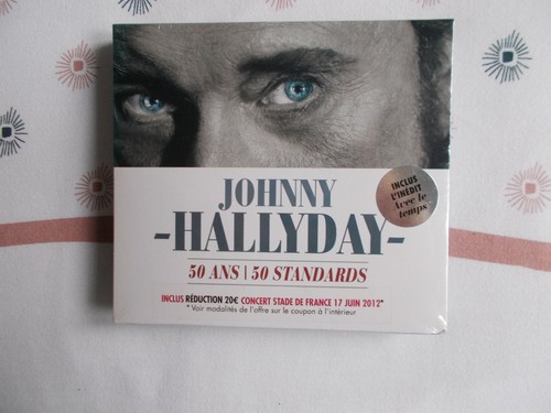 Coffret hallyday ans 50 - coffret, hallyday-50