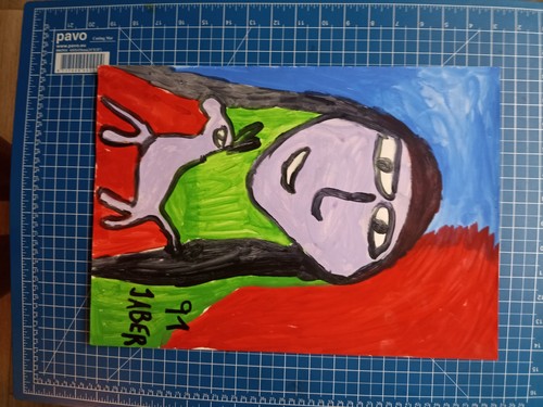 Jaber dessin original sur - 91,