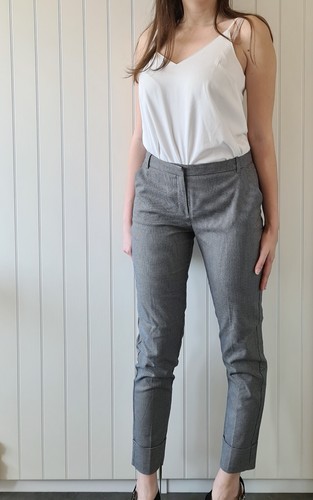 Pantalon tailleur carreaux - tailleur, à