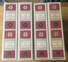 CERVANTÈS "DON QUICHOTTE" GRANDE ÉDITION HEURES CLAIRES LEMARIÉ AVEC SUITE 1960