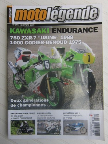Moto legende 305 kawasaki - moto,